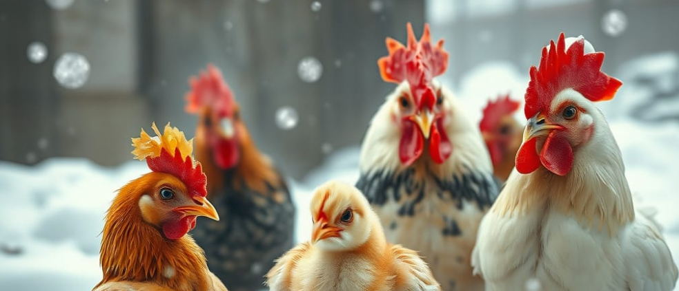 Banner for Chicken Posts Winter Edition